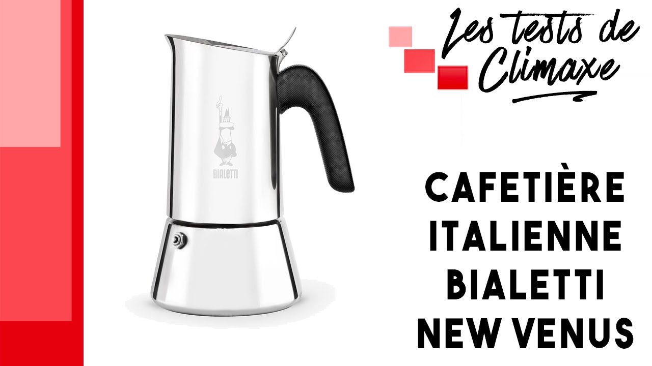 Test d'une cafetière italienne Bialetti New Venus (6 tasses)