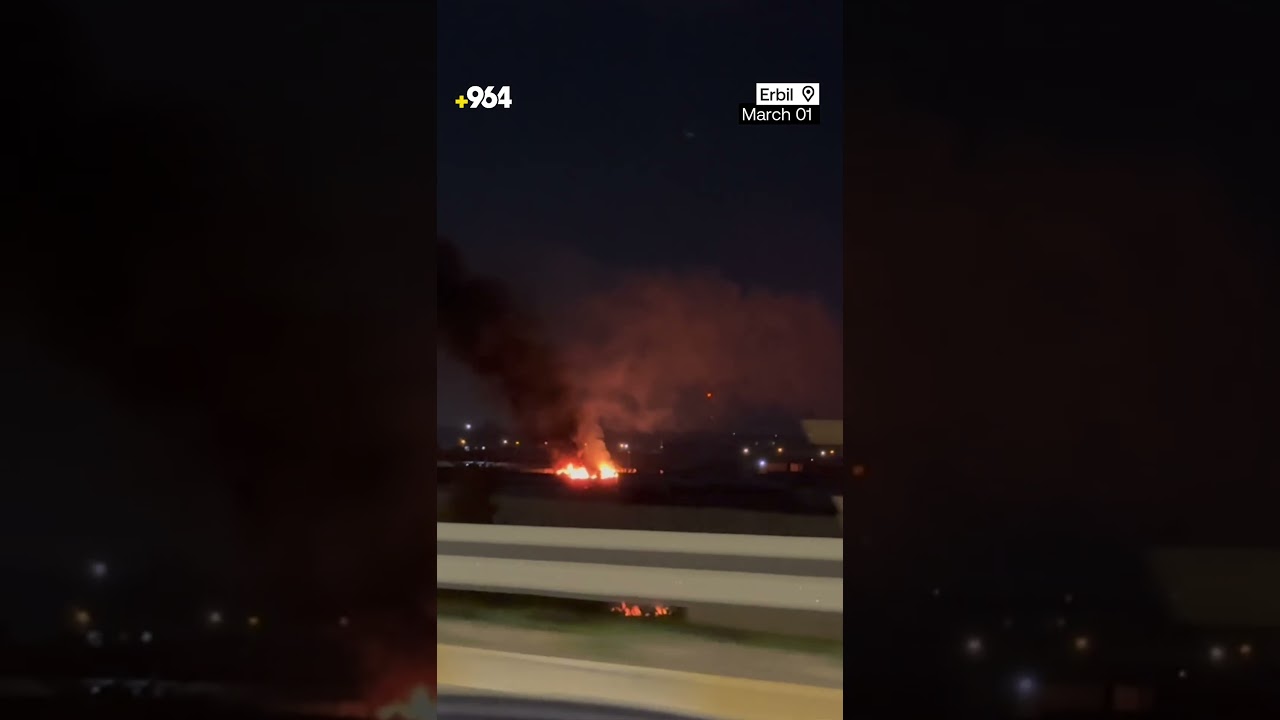 Explosions seen in Erbil as projectiles intercepted