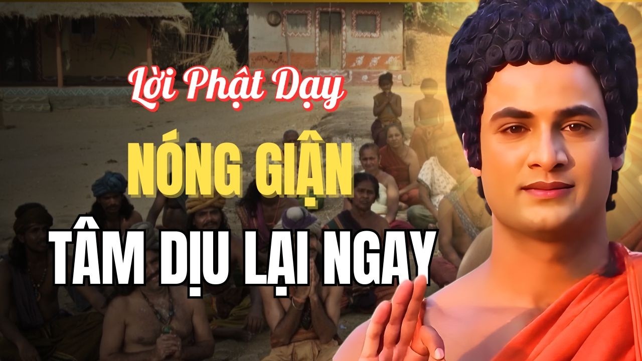 Lời Phật Dạy Về NÓNG GIẬN – Nghe Ngay Lúc Này – Tâm Dịu Lại Tức Thì