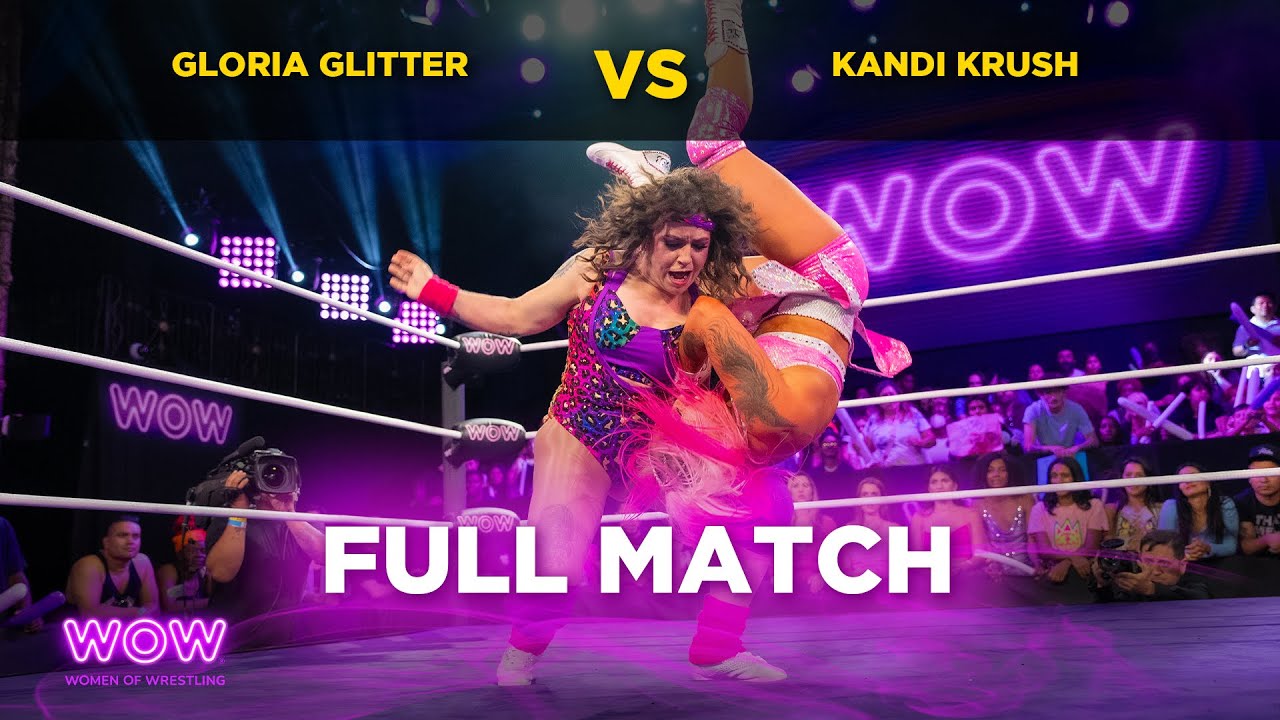 Gloria Glitter vs Kandi Krush  | WOW - Women Of Wrestling