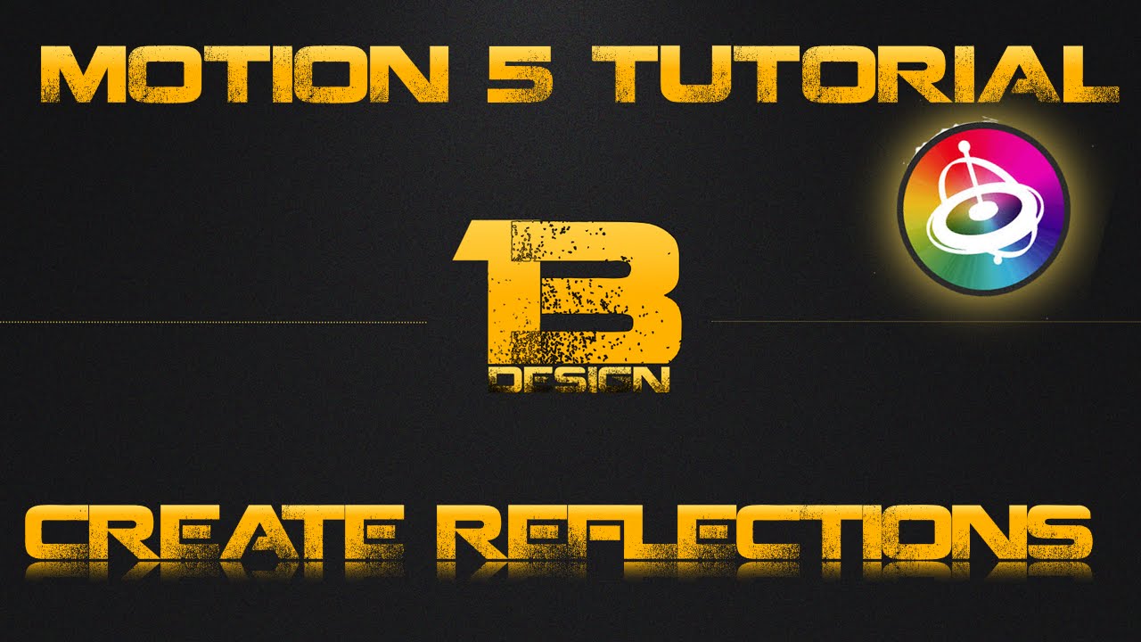 Apple Motion Tutorial | Create a Reflective Floor