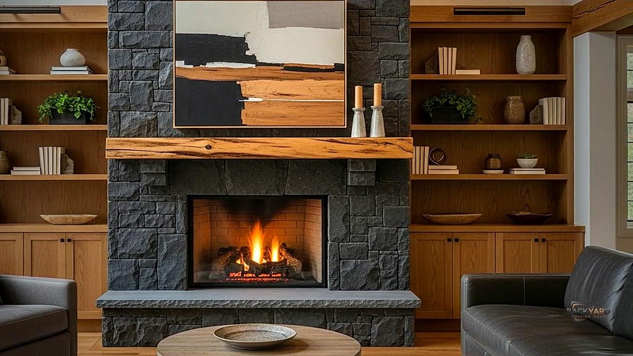 Fireplace Focal Point Living Room Live Furniture Arrangement