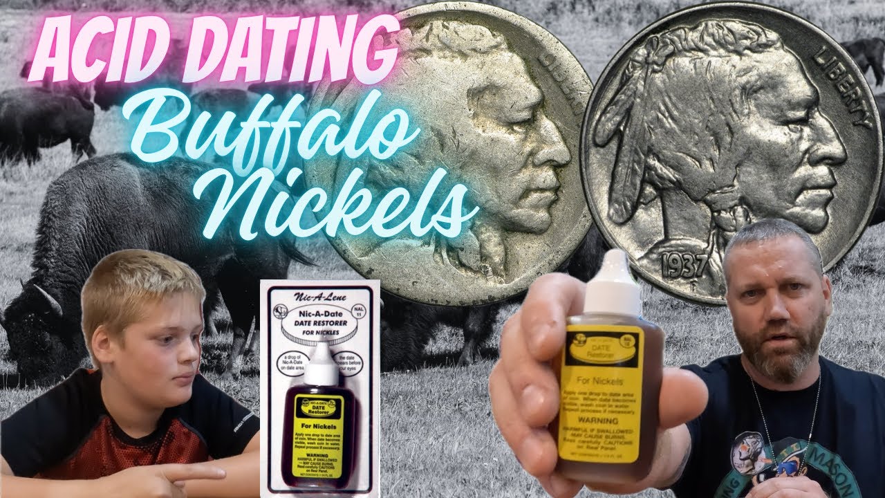 Nic-A-Date (Acid Dating) Buffalo Nickels #coinrollhunting #nickels #buffalonickels 