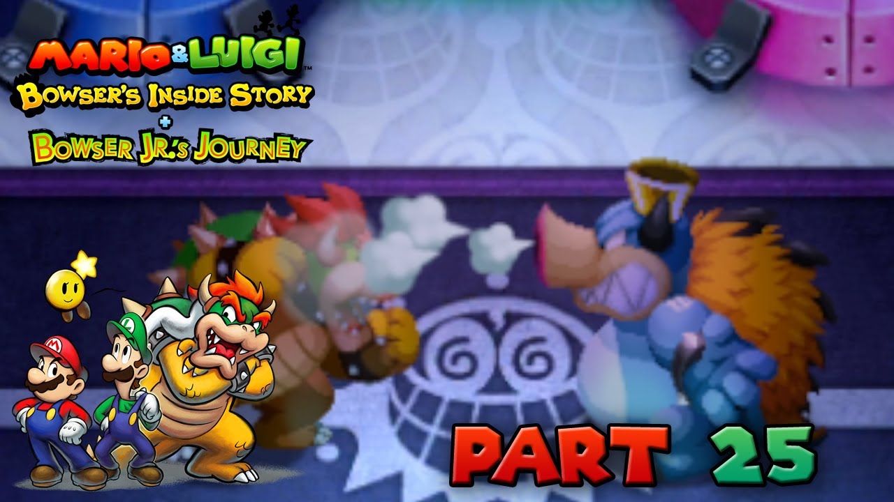 Mario & Luigi: Bowser's Inside Story 3DS - Part 25 - Boss Blizzard Midbus