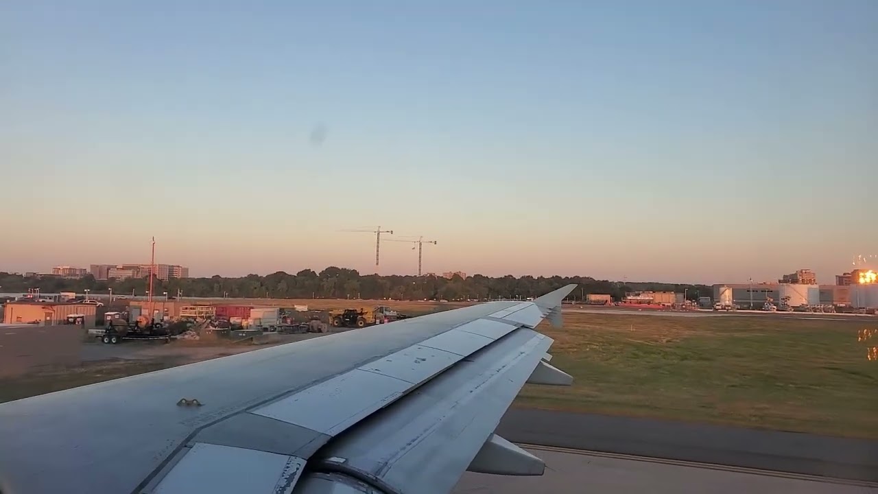 Taking off from Ronald Reagan Washington National Airport (DCA)