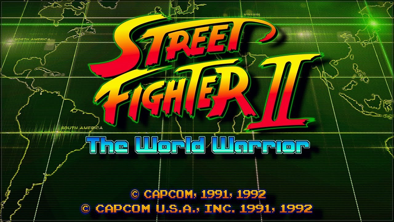 A.M.T. - Street Fighter ストリートファイターⅡ [Title screen-Character Select] [1991]