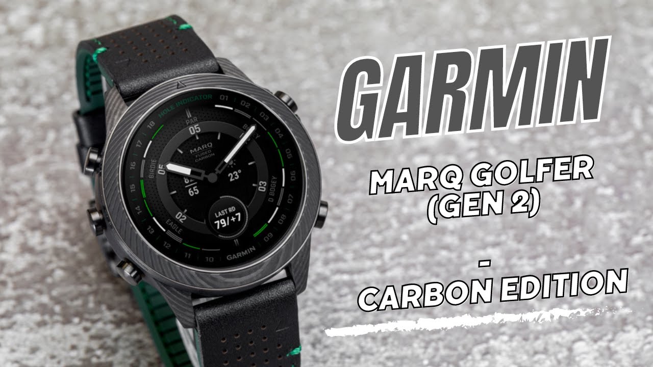 Garmin MARQ Golfer (Gen 2) - Carbon Edition - 010-02722-21  /  010-02722-20 - Unboxing