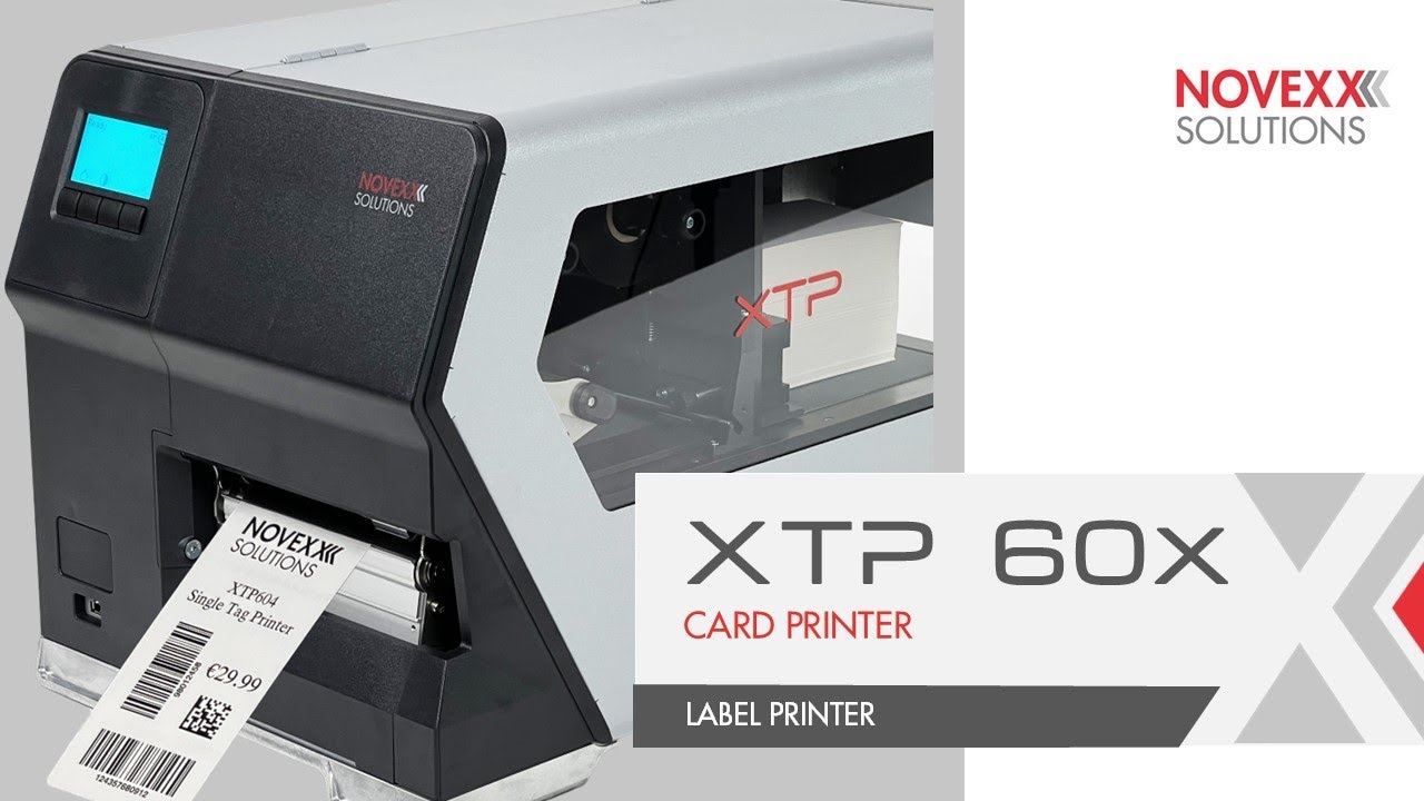 XTP 604 Single Tag Printer I NOVEXX Solutions