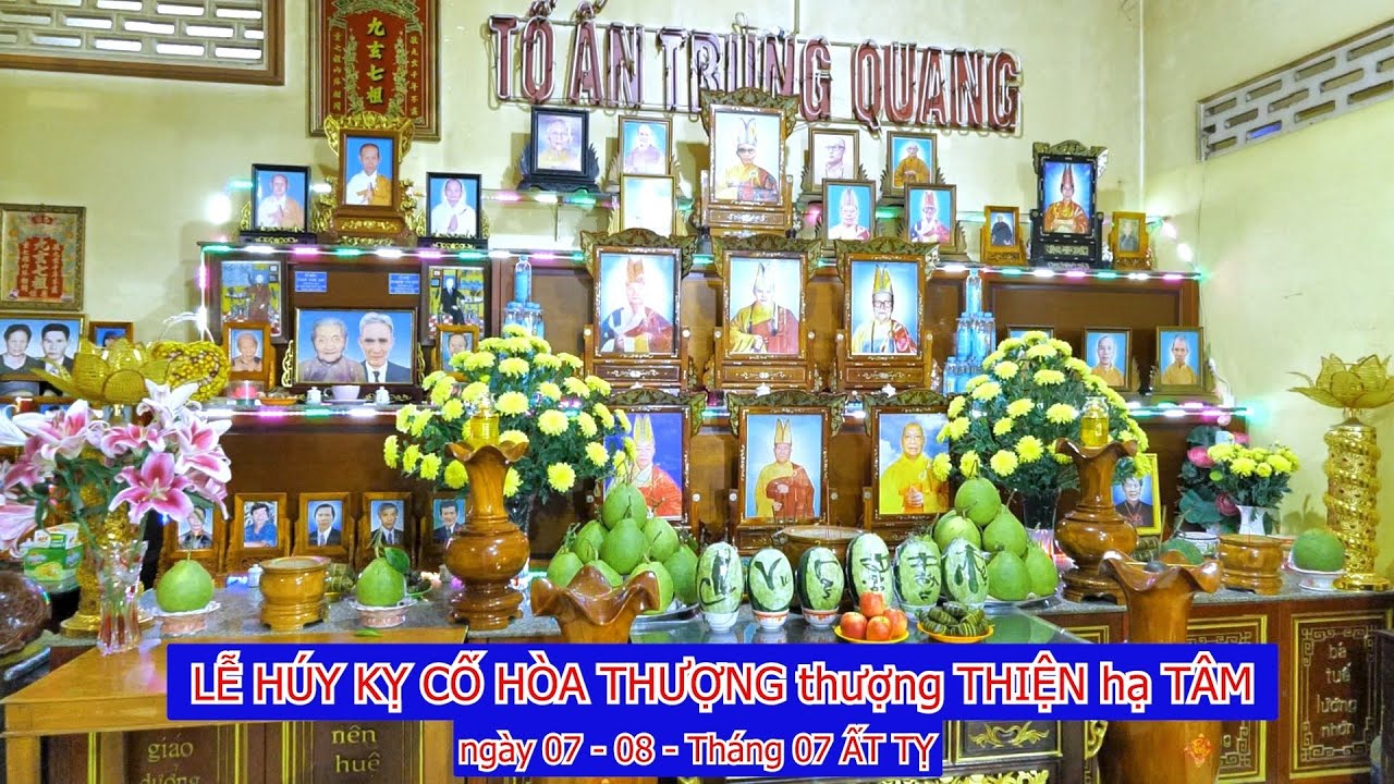 Chùa Thới Long Lễ Húy Kỵ HÒA THƯỢNG thượng THIỆN hạTâm 2025