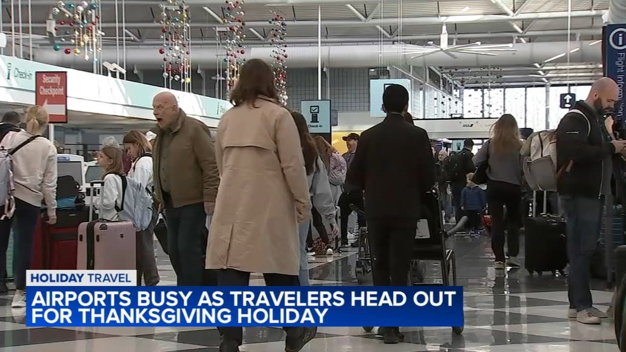 Busy Thanksgiving travel period underway