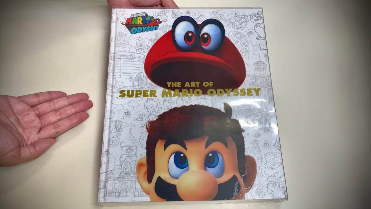 Распаковка артбука The Art Of Super Mario Odyssey | Лучший артбук, который нужен каждому фанату М...