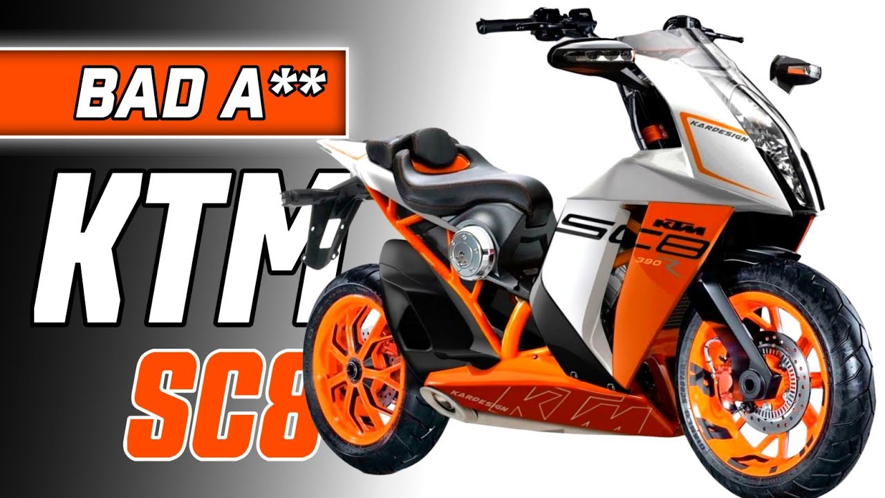 KTM SC8 390 Scooter | KarDesign | Motorcycle TV