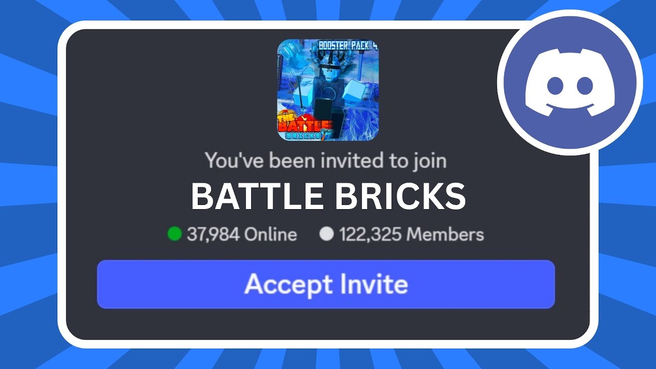 How to Join BATTLE BRICKS Discord Server