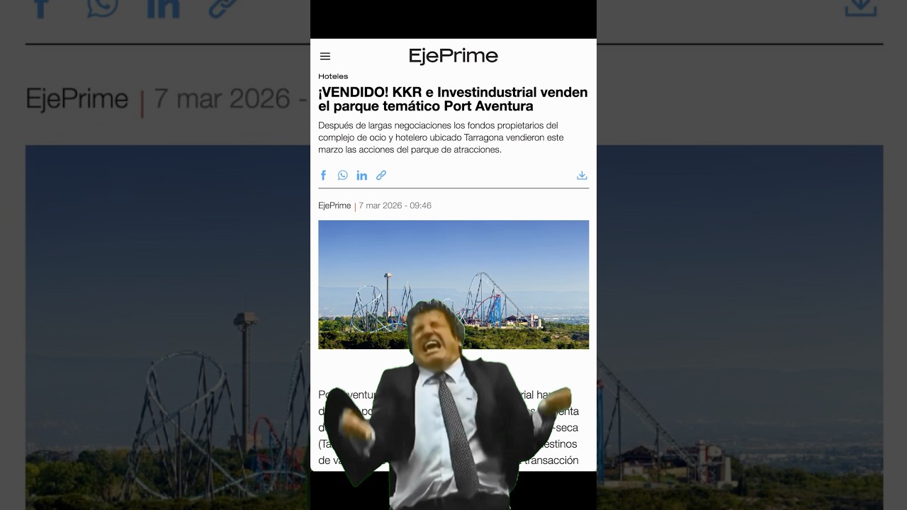 ✨ y luego me despierto&hellip; 🥲#portaventura #venta #investindustrial #kkr #portaventuraworld