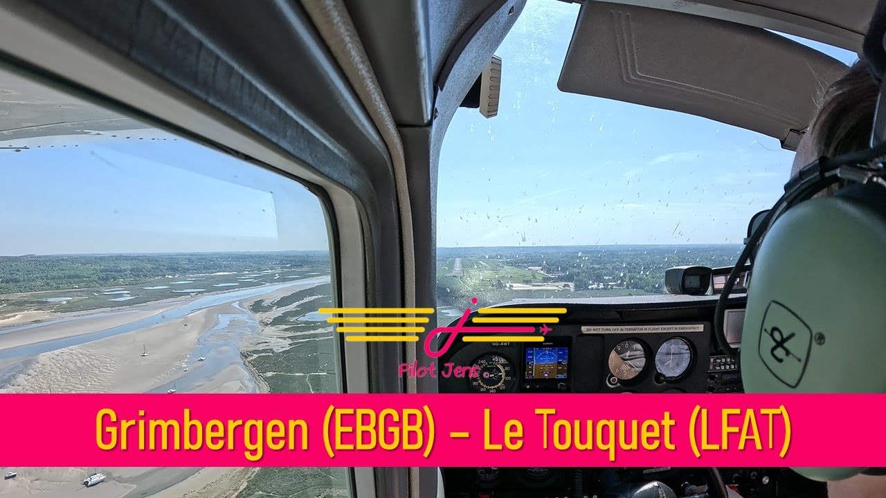 Grimbergen (EBGB) - Le Touquet (LFAT) with ATC