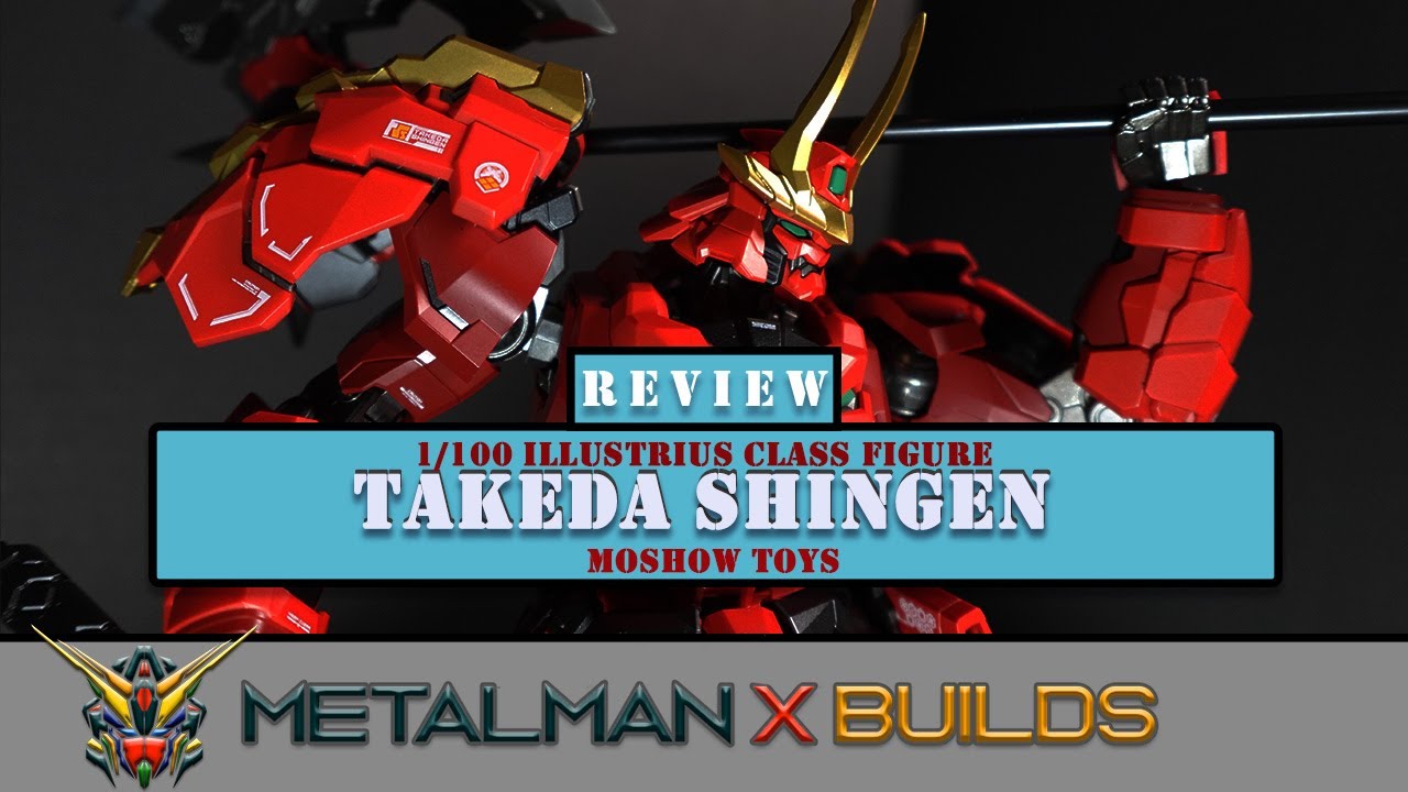 1/100 Moshow Takeda Shingen Figure Review