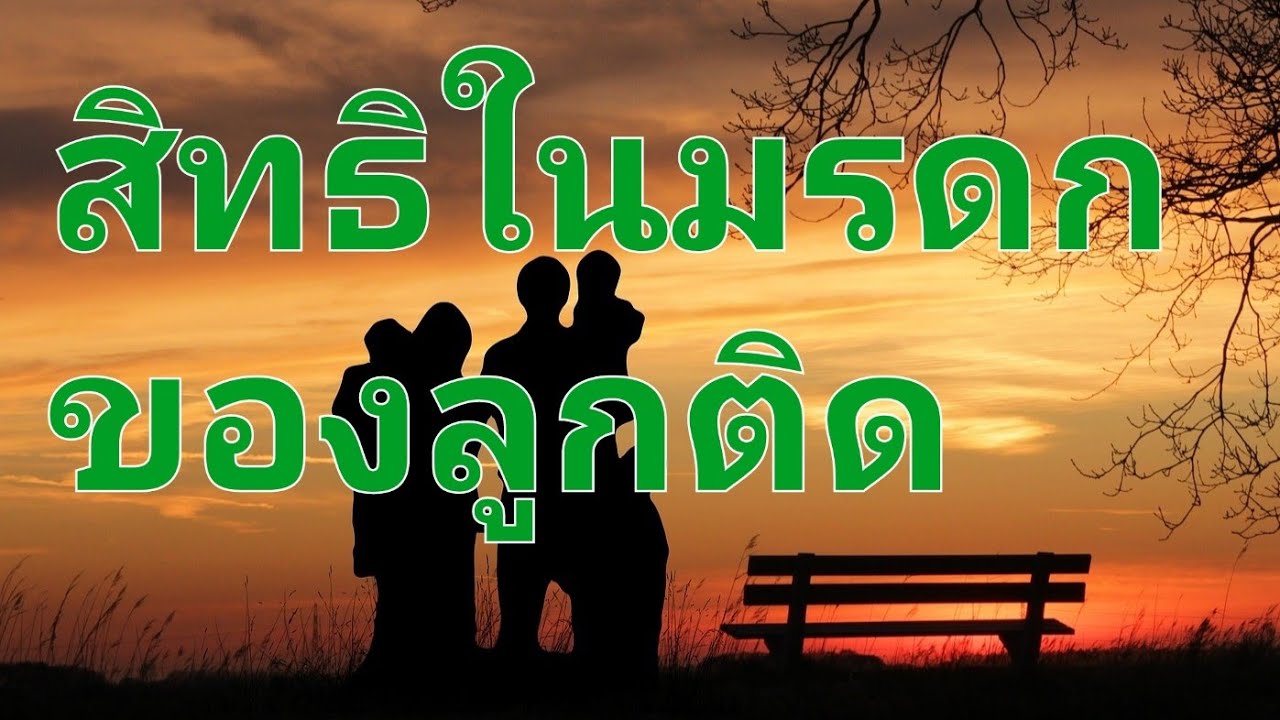สิทธิในมรดกของลูกติดพ่อ หรือติดแม่