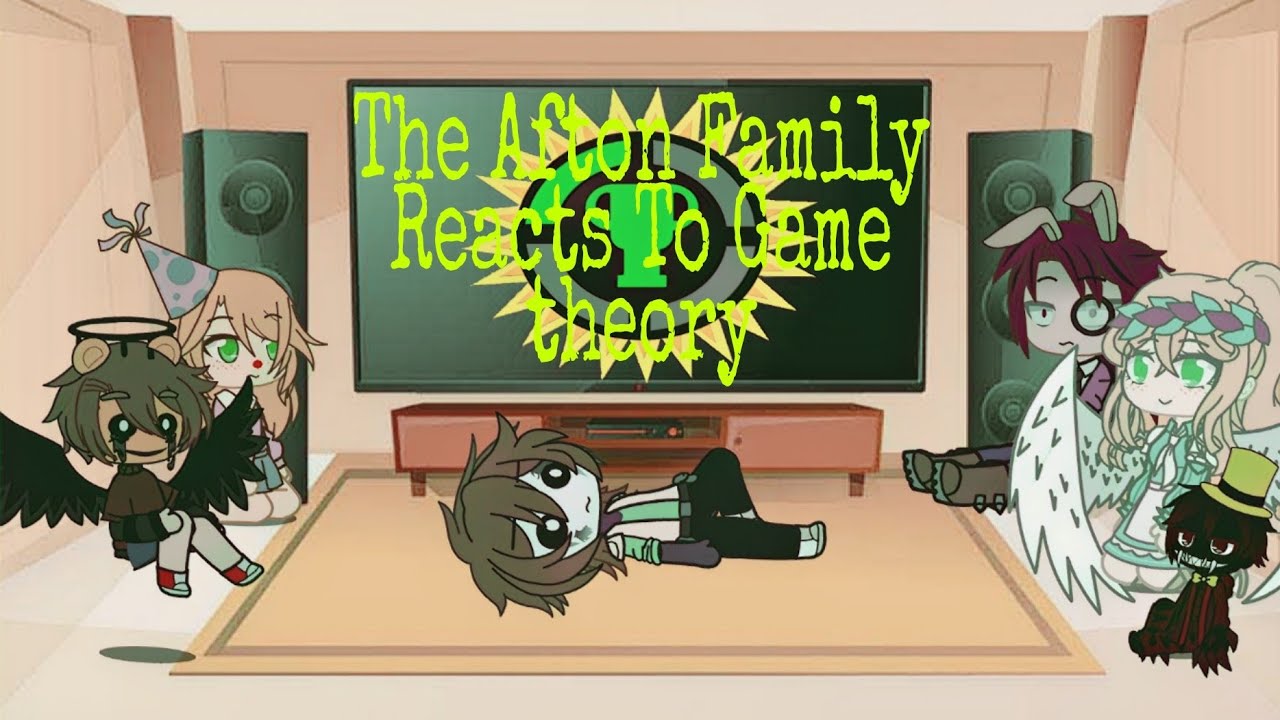 The Afton Family Reacts To Game Theory || Gacha club ||
