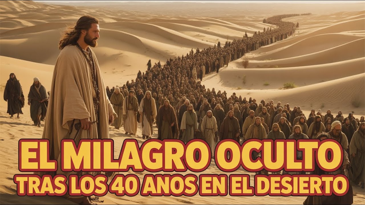 ¿QUÉ HIZO DIOS EN 40 AÑOS DE VAGAR POR EL DESIERTO? ¡LA RESPUESTA MILAGROSA QUE TRANSFORMA TU FE!