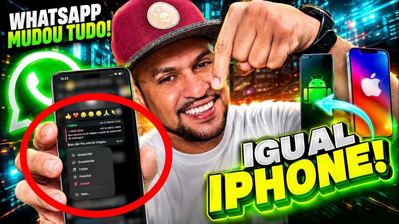 New Update! Android WhatsApp Now Like iPhone: New Interface and Feature Bubbles!
