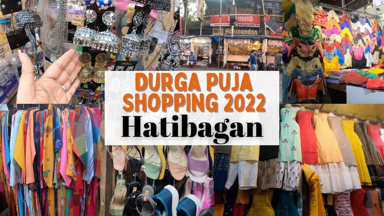 Durga Puja Shopping 2022 | Hatibagan Market Kolkata  | Khushi NotOnlyMakeup