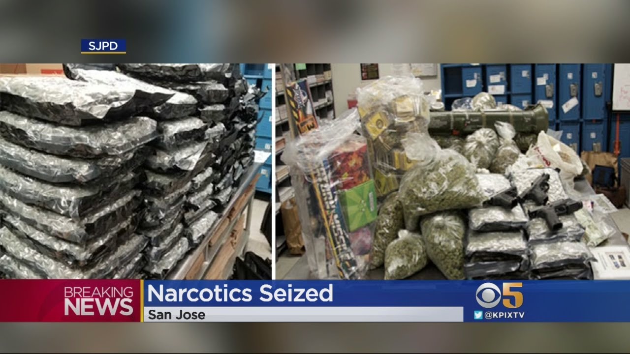 San Jose Police Arrest 4 Suspects In Massive Drug Operation