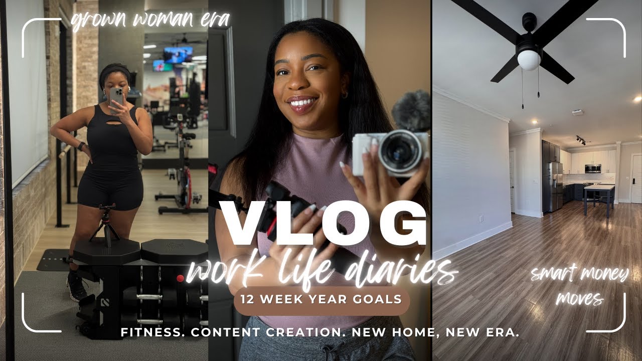Balancing Work, Fitness & Femininity Goals | 12-Week Year Plan + New Atlanta Apartment Updates