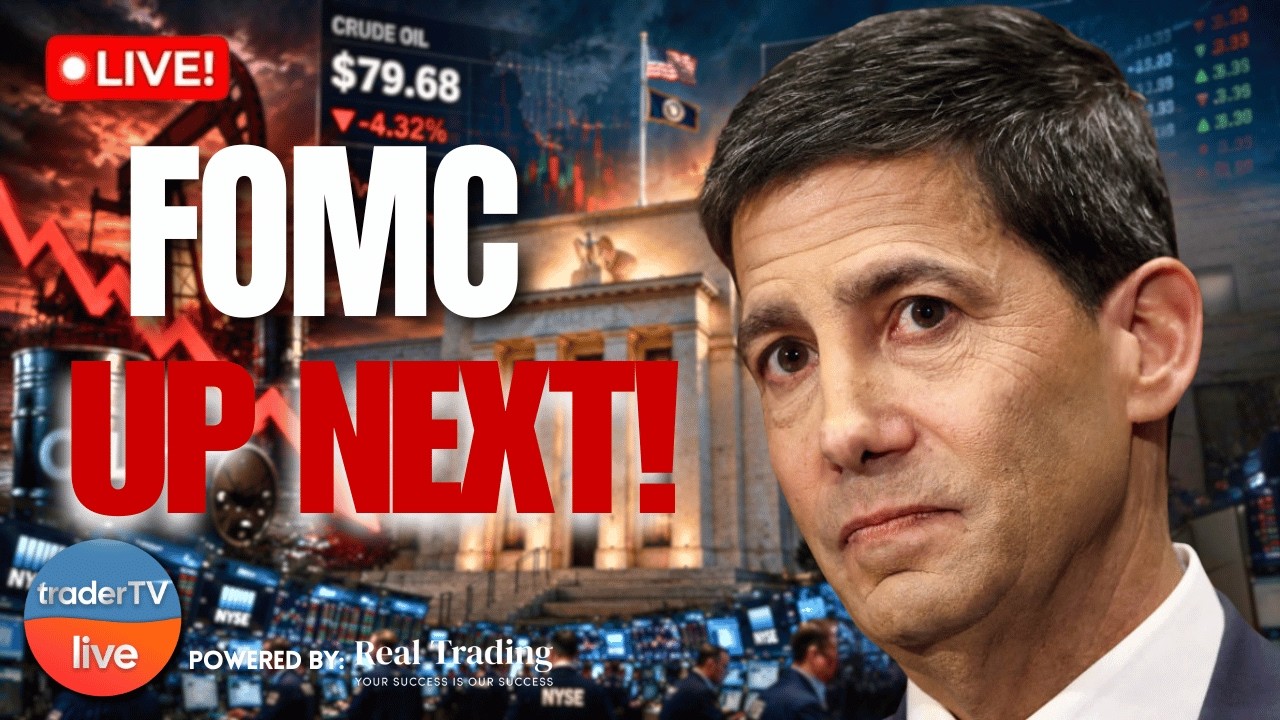 Oil Crashes, Fed Up Next &mdash; Warsh Faces His First Big Test | Stock Market Live