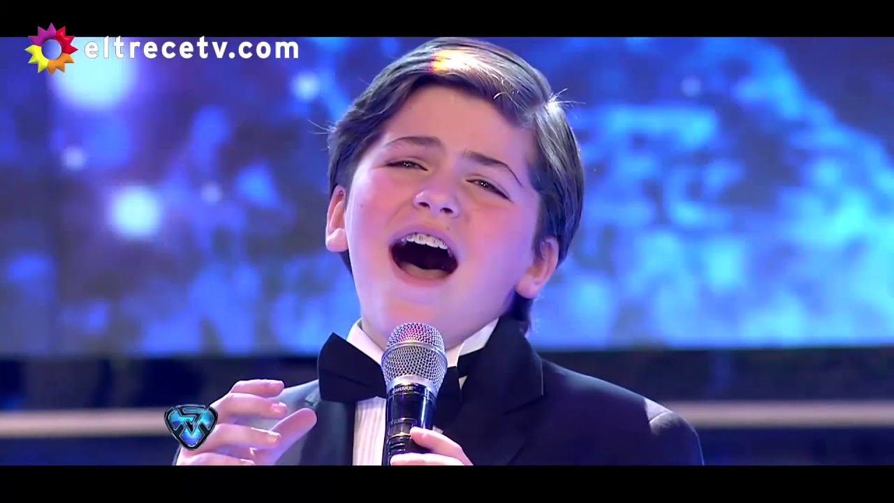 Martín Savi -  Junto a Tinelli en Showmach