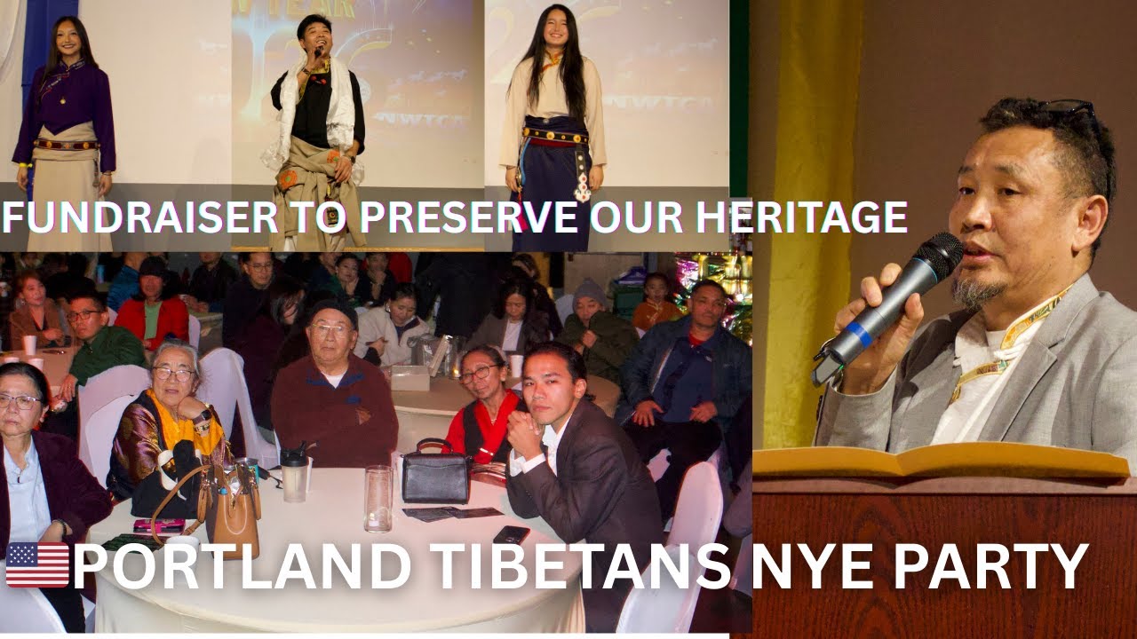 This is how Portland  Tibetans bid farewell to 2025 || All proceeds for new  Cultural costumes