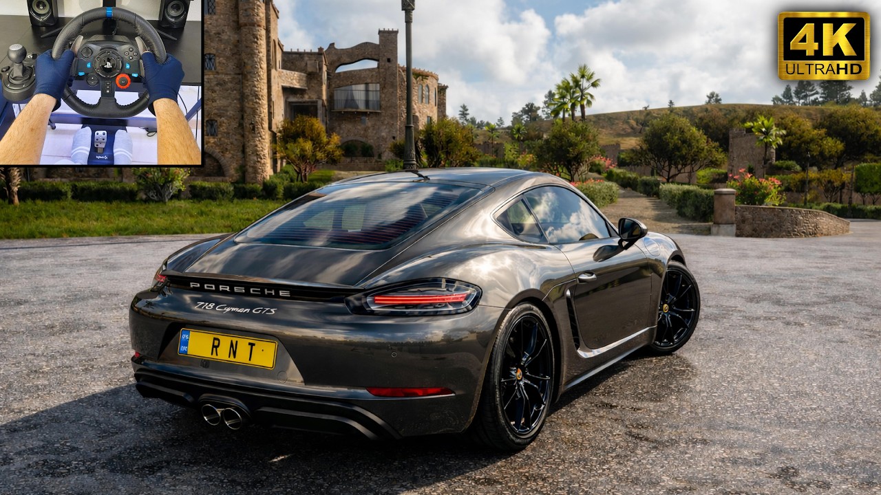 Porsche 718 Cayman GTS | Forza Horizon 5 | Logitech G29 Gameplay