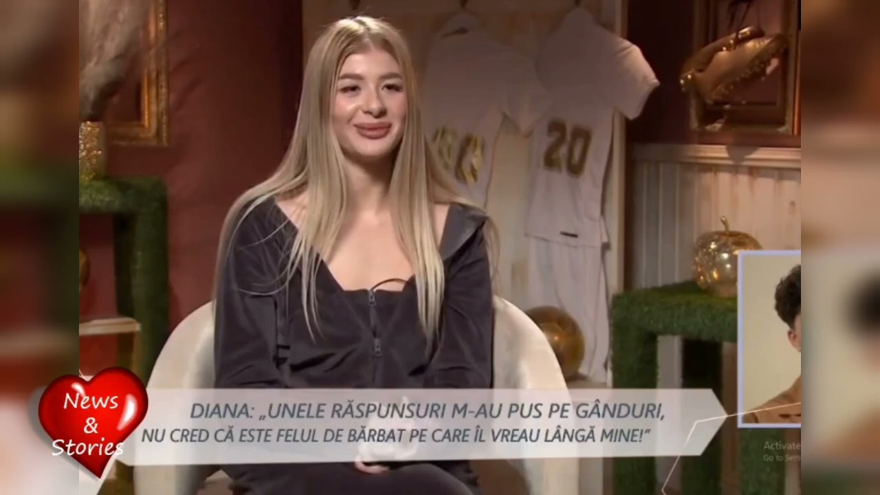 😱😱❌📢DIANA A ȘOCAT ASTĂZI‼️ESTE INTERESATĂ DE DORIAN SEBASTIAN ȘI DANIEL😲