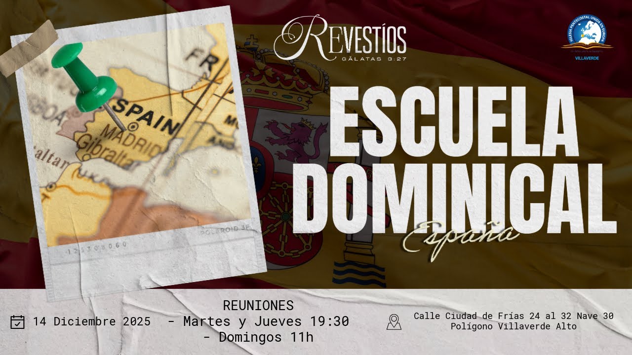 ESCUELA DOMINICAL - DÍA MISIONERO  - ESPAÑA | IPUE VILLAVERDE