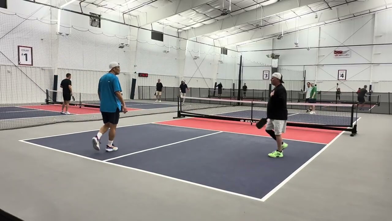 Josh/Michael vs Christopher/Kris  Round 4 LTP Feb Frenzy 4.0-5.0 50+ Tourney Sat 3-1-26 S. Easton MA