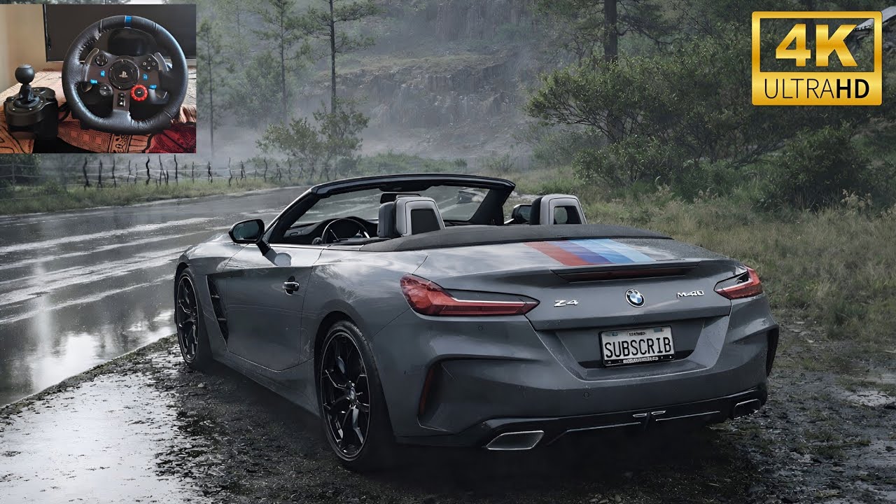BMW Z4 M40-I | Logitech G29 With Gear | Forza Horizon 5 | [4K] 60FPS