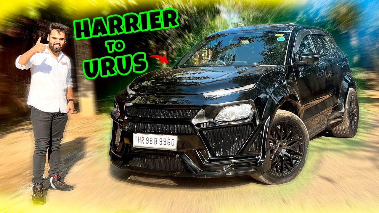 Harrier MODIFIED INTO LAMBORGINI URUS | First time in INDIA