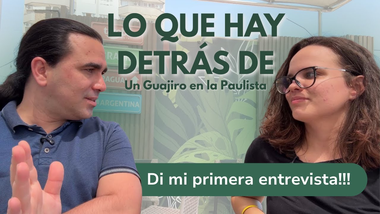 Di mi primera entrevista a @Un Guajiro en la Paulista| Conoce emprendimientos cubanos en Foz do Iguaçu