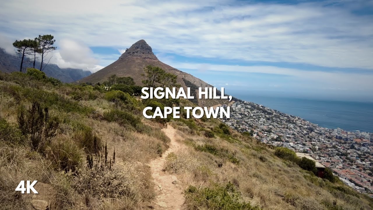 HIKING at Signal Hill is the BEST hike in CAPE TOWN - ASMR