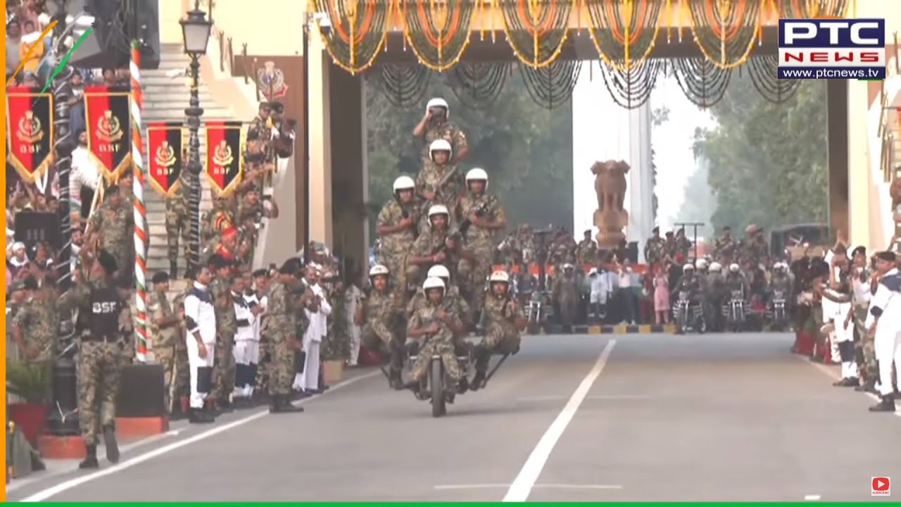 LIVE |  Beating retreat ceremony at Attari Wagah Border | Operation Sindoor  |