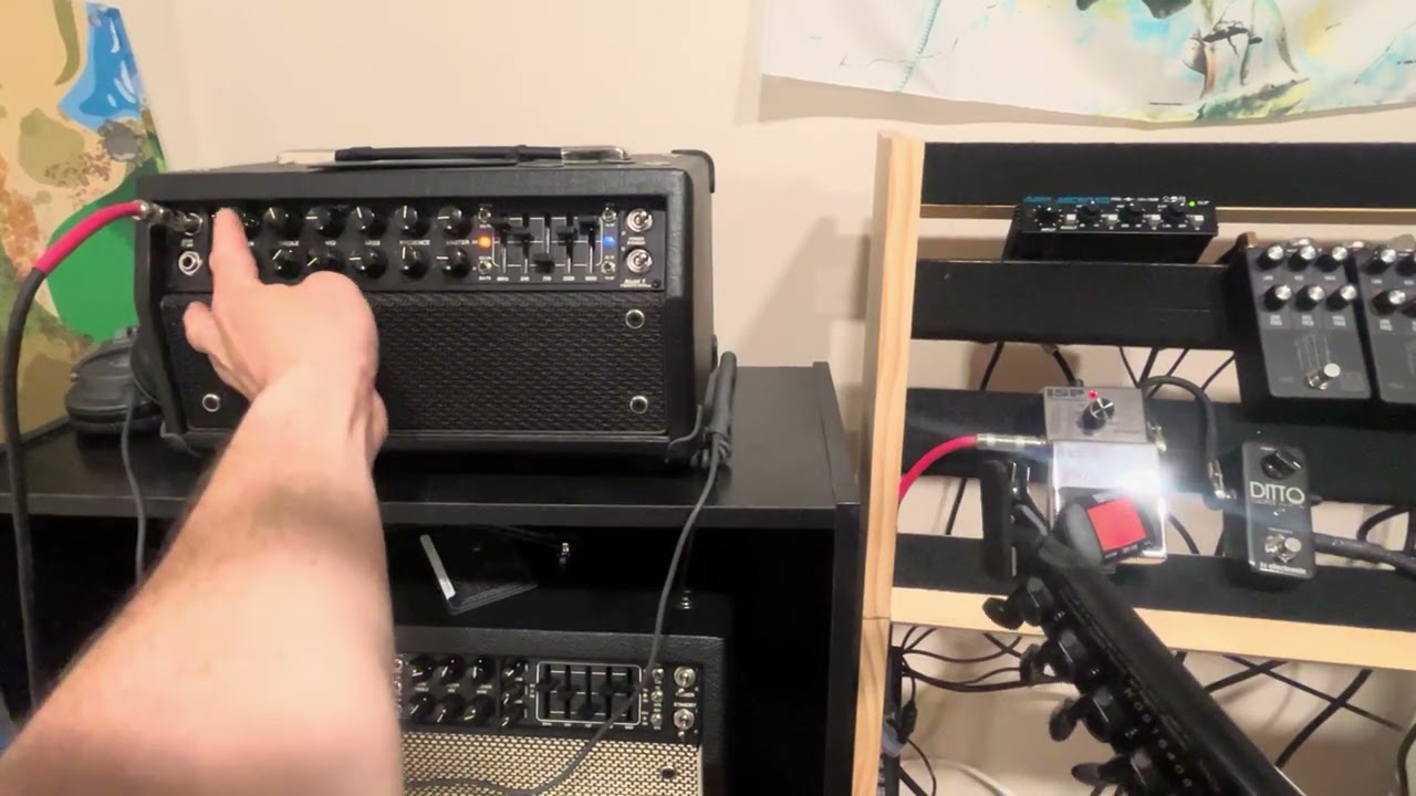 Mesa Boogie Mark V25 + PMEQ + my terrible playing