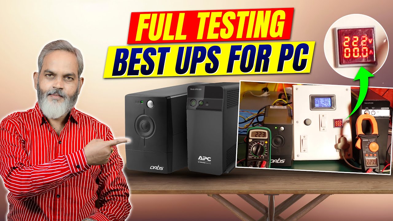 Best UPS for Desktop PC | Artis VS APC UPC | Full Testing
