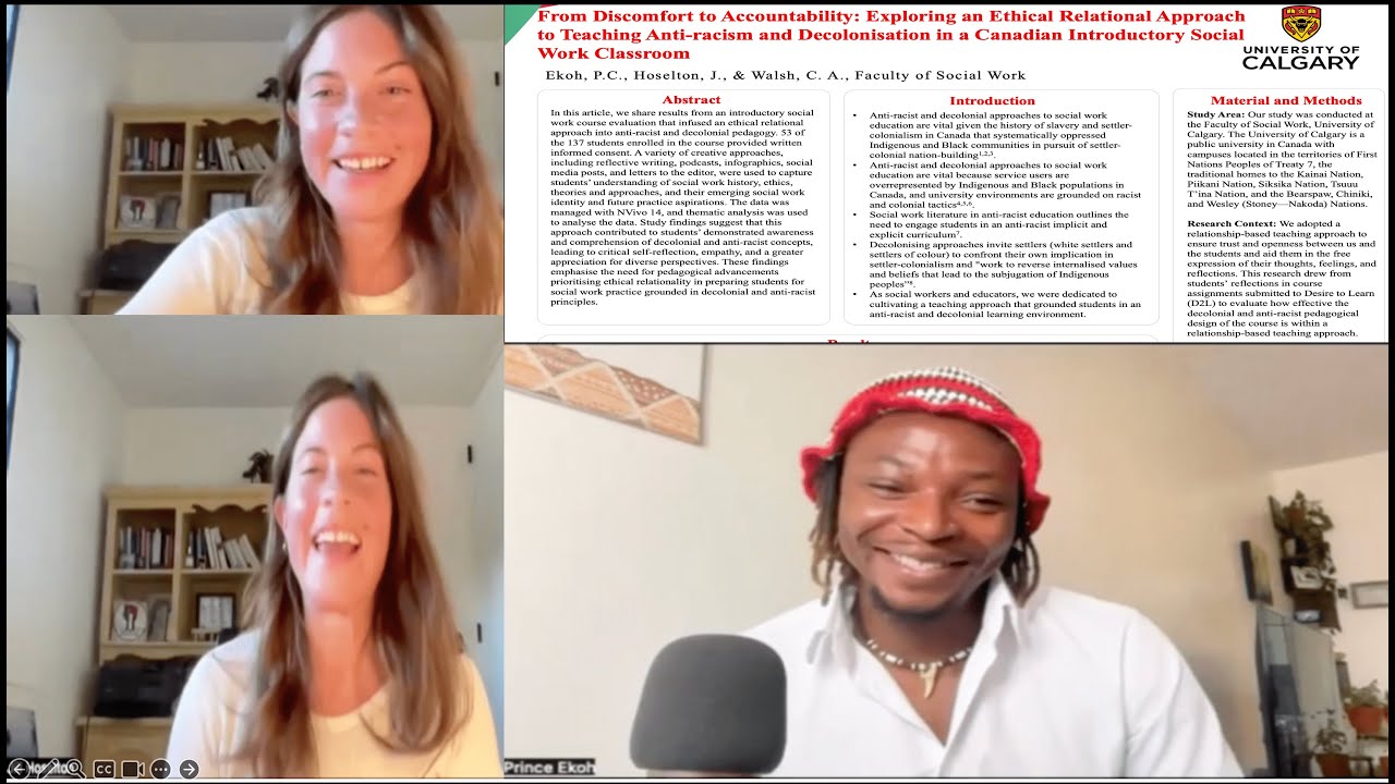 Decolonising and Anti Racist Social Work with Dr(s) Hoselton & Ekoh