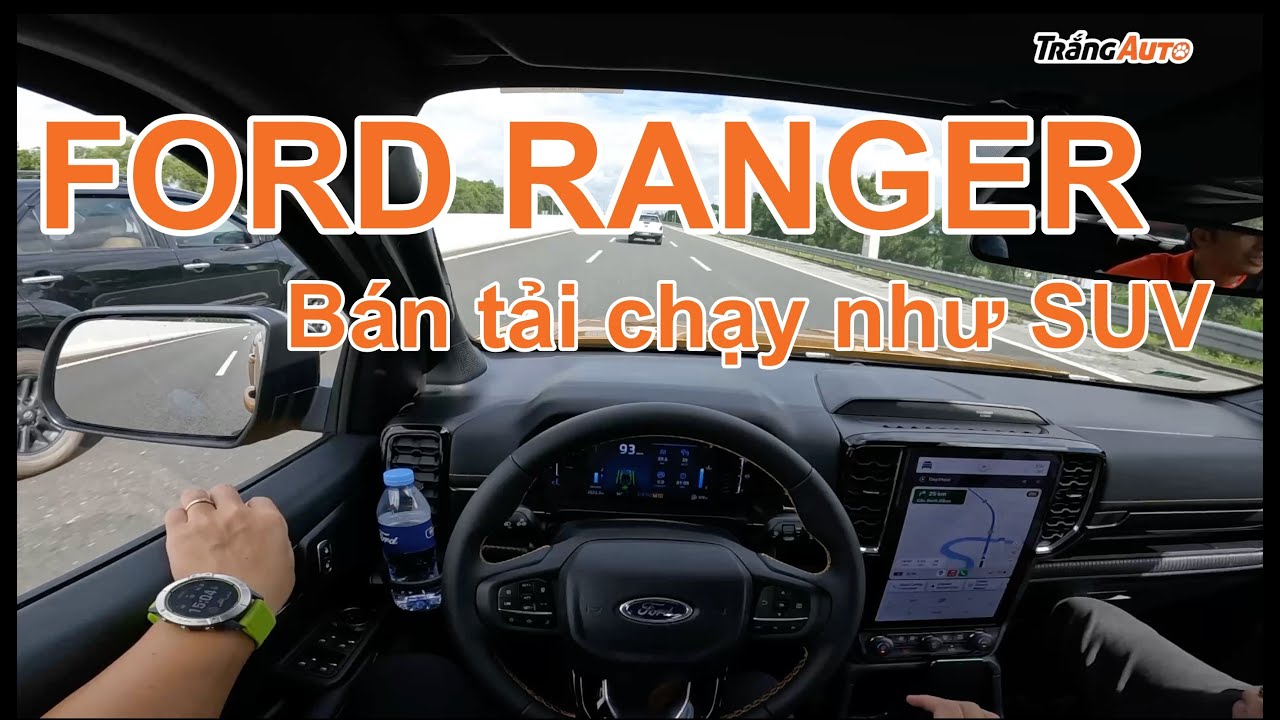 Chạy thử Ford Ranger thế hệ mới trên cao tốc 5B | POV test drive