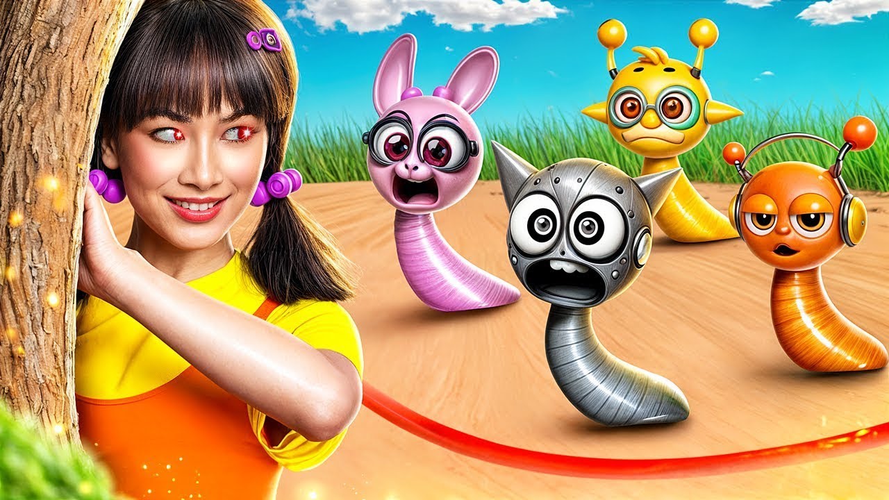 &iexcl;Wenda, Pinki y Oren Sprunki en EL JUEGO DEL CALAMAR!
