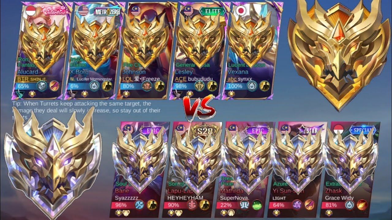 MYTHICAL GLORY VS MYTHICAL IMMORTAL!!🔥🔥😱