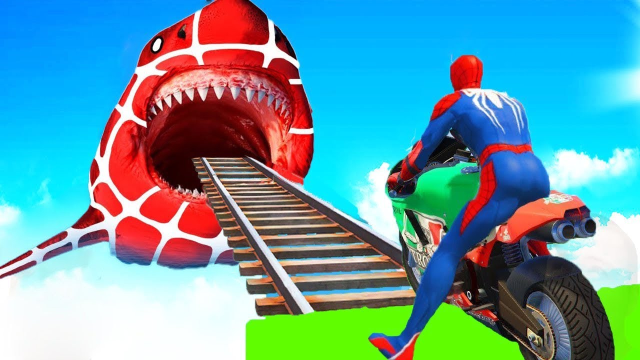 الرجل العنكبوت انقاذ باتمان Spider-Man Rescue batman vs iron man vs venom funny Game GTA 5 superhero
