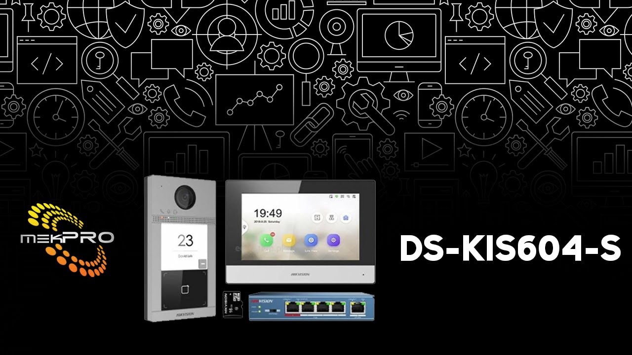 Instalare  si configurare video interfon Hikvision DS-KIS604-S