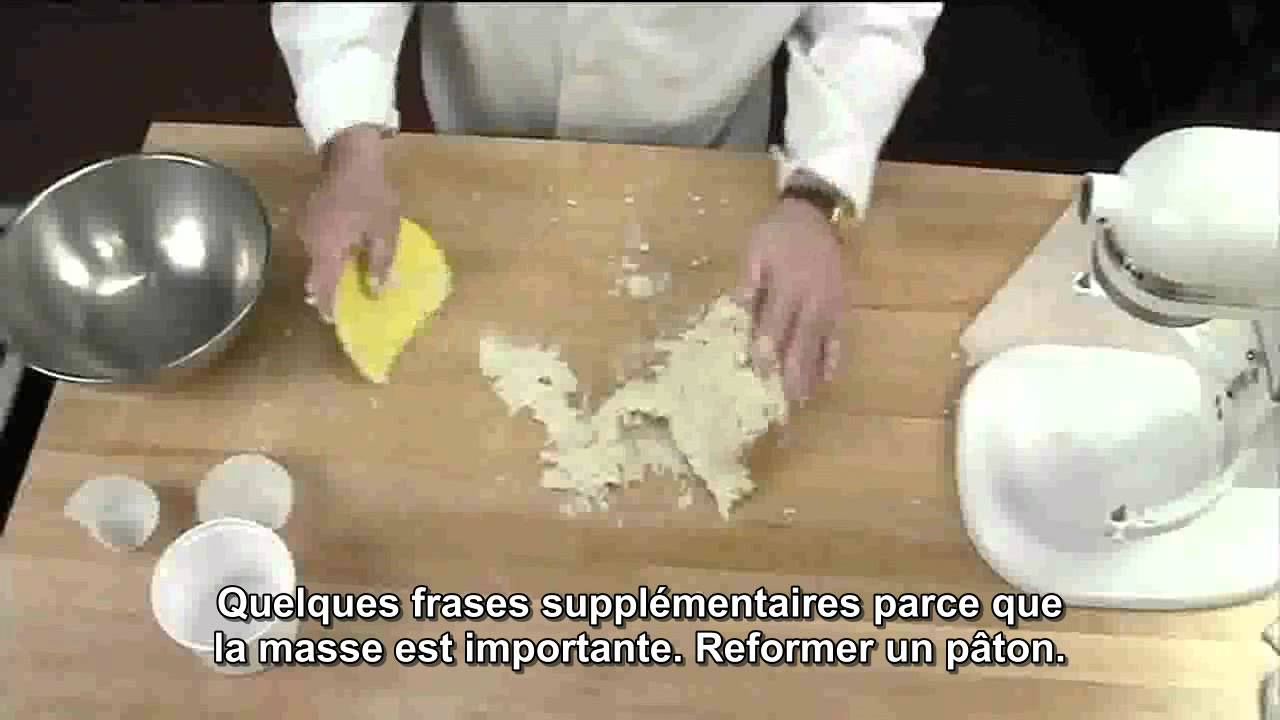 P&acirc;te bris&eacute;e - fraisage
