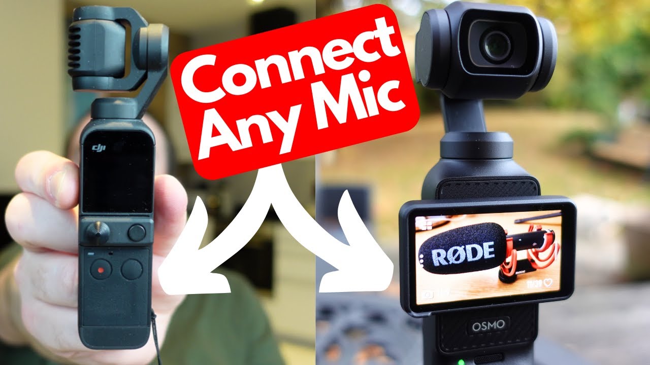 How to Connect ANY MICROPHONE to DJI OSMO Pocket 2/3