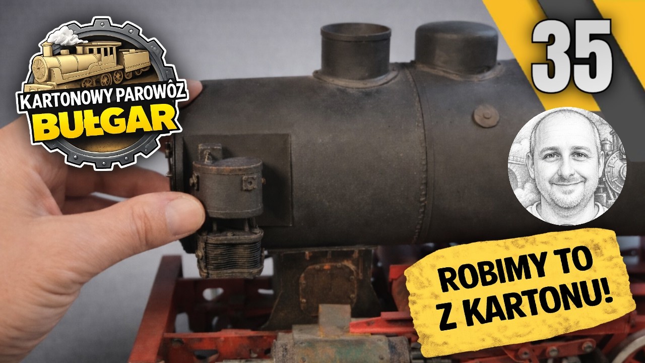 Turbogenerator, głowica i skrzynka rozdzielcza kotła parowozu | Odcinek 35